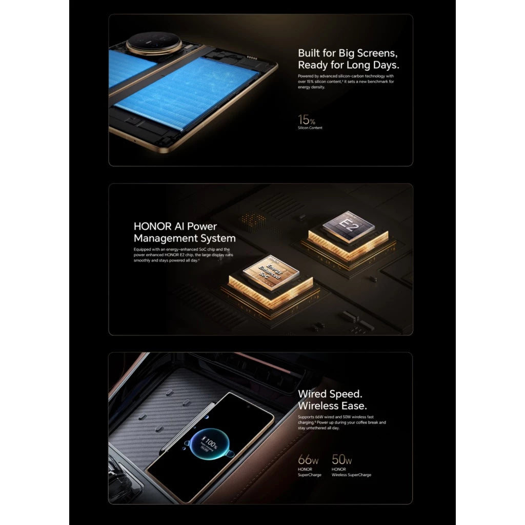 HONOR Magic V5 32(16+16)GB+512GB Fold Smartphone 64MP Camera|Snapdragon 8 Elite|7.95 inch OLED