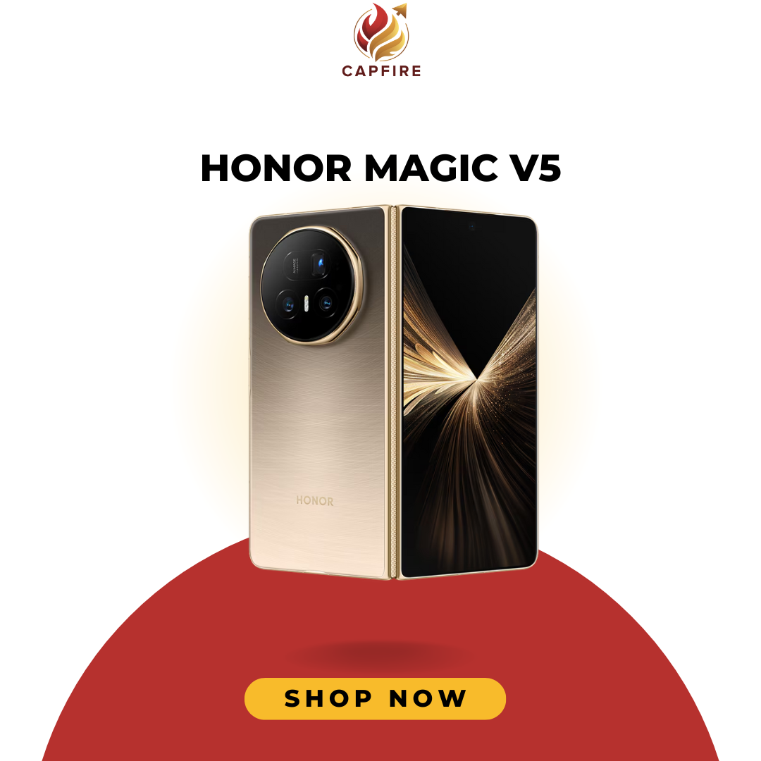 HONOR Magic V5 32(16+16)GB+512GB Fold Smartphone 64MP Camera|Snapdragon 8 Elite|7.95 inch OLED