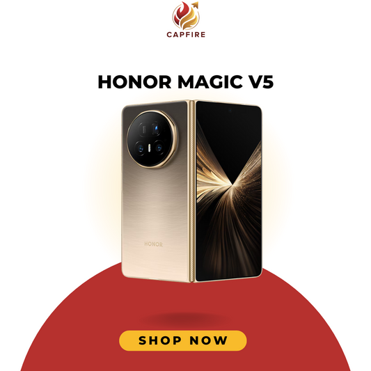 HONOR Magic V5 32(16+16)GB+512GB Fold Smartphone 64MP Camera|Snapdragon 8 Elite|7.95 inch OLED